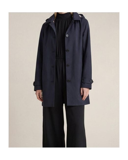 Save The Duck Blue April Hooded Coat