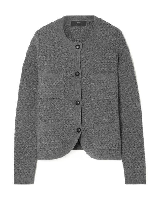arch4 Gray Ribbed Sweater