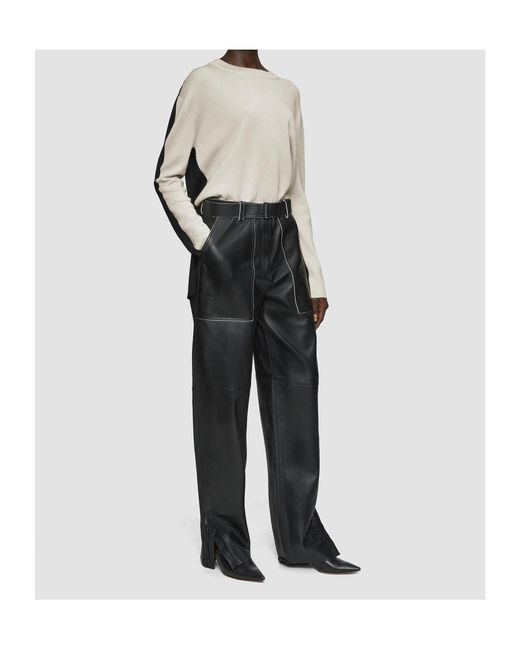 Joseph White Long-Sleeved Sweater