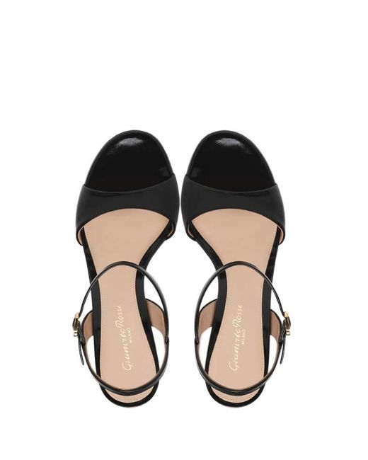 Gianvito Rossi Black 125Mm Marlena Platform Heeled Sandals