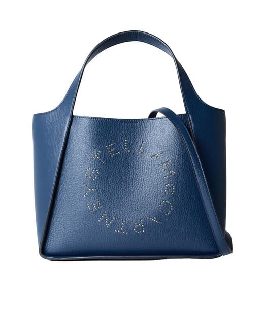 Stella McCartney Blue Solid Color Handbag