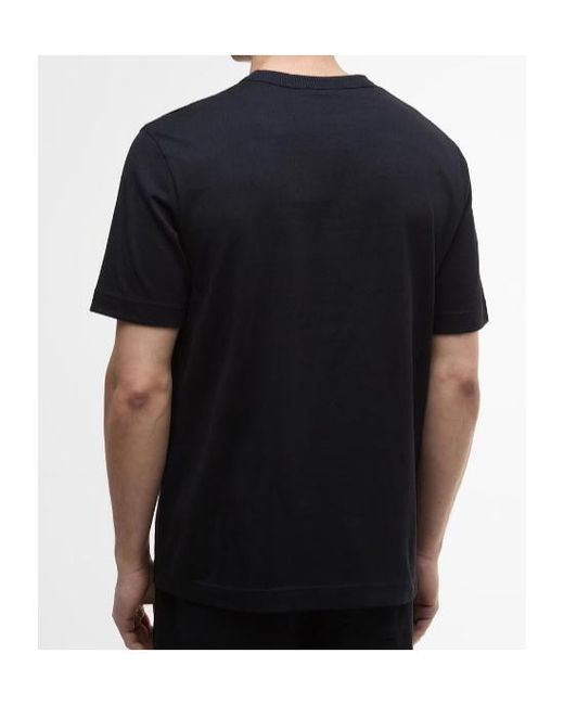 Barbour Black Bertie T-Shirt for men