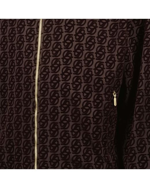 Drole de Monsieur Black Drôle De Monsieur La Track Jacket Monogramme Jacket for men