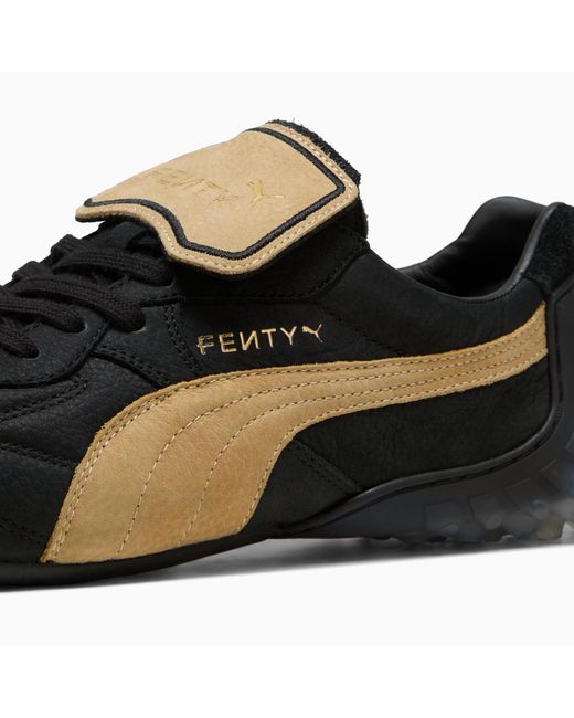 Fenty Black Avanti Logo-Print Sneakers