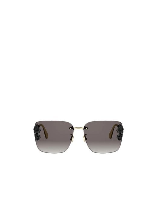 Dior Metallic Rimless Sunglasses