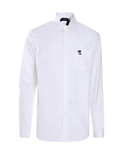N°21 White Shirt for men