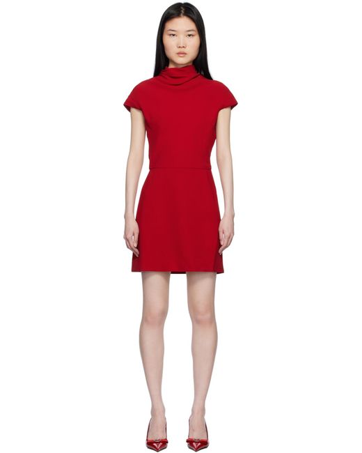 Versace Red Midi Dresses