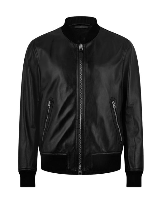 Tom Ford Black Bomber Jacket for men