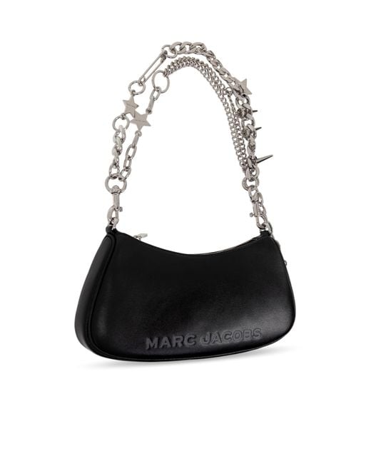 Marc Jacobs Black The Star Charm Shoulder Bag
