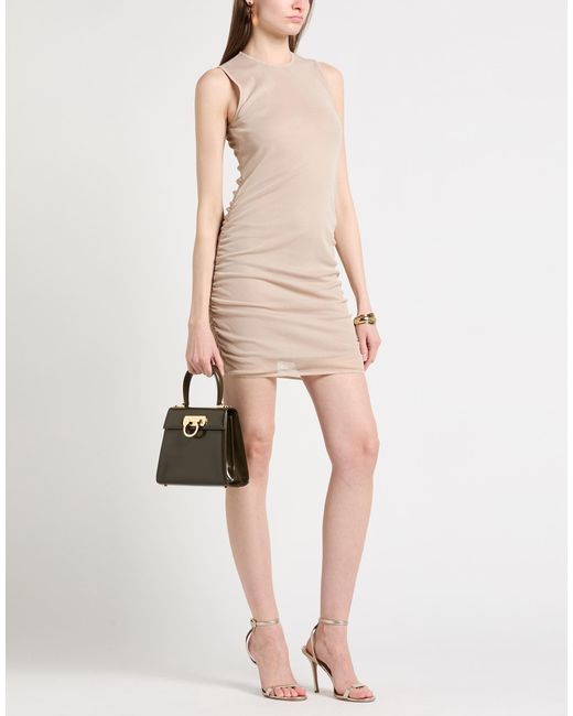 Saint Laurent Natural Bodycon Dress