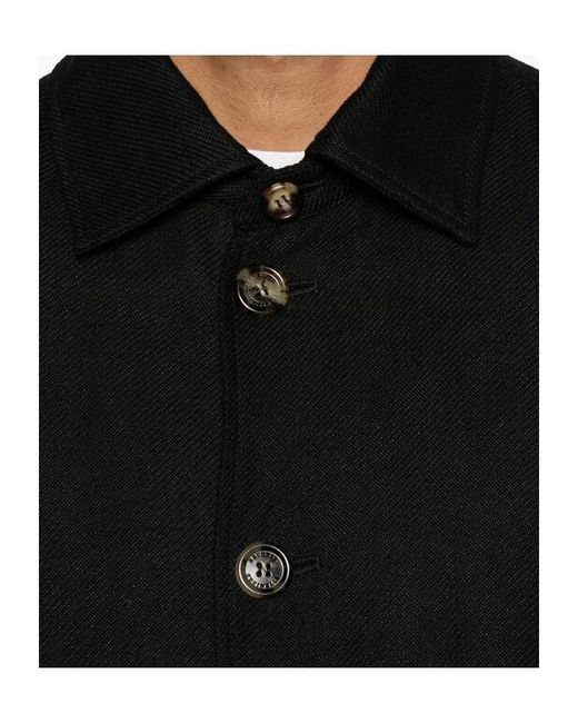 Brunello Cucinelli Black Outerwears for men
