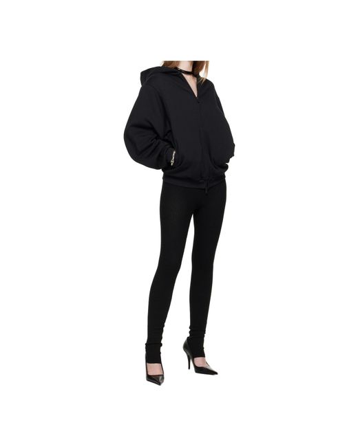 Fear Of God Blue Zipper Hooded Sweatshirt