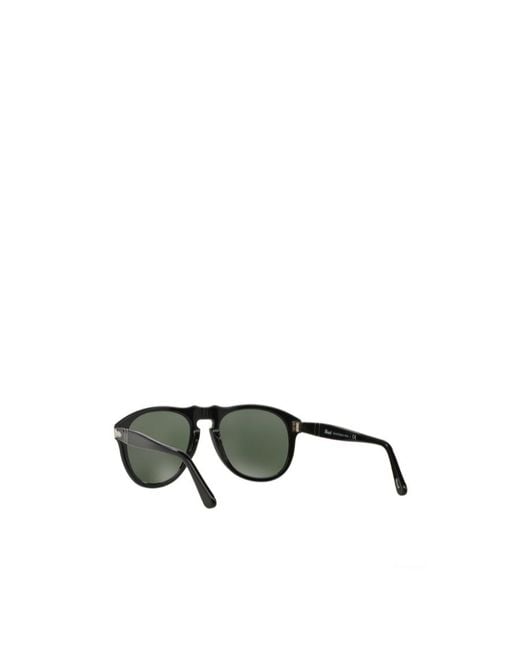 Persol Green Oval Frame Sunglasses