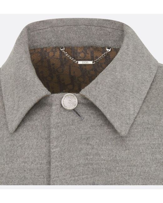 Dior Gray Homme Icons Long-Sleeved Jacket for men