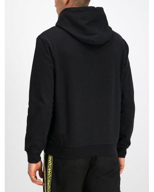 McQ Alexander McQueen Black Printed Logo Sweater for men