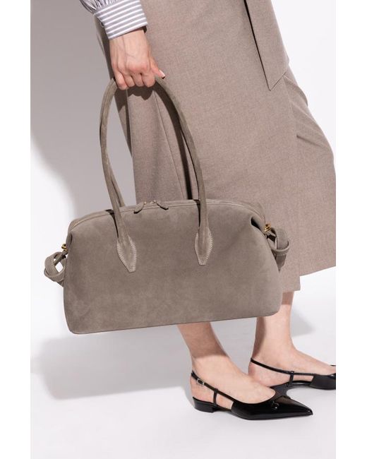Yuzefi Brown Brioche Duffle Bag