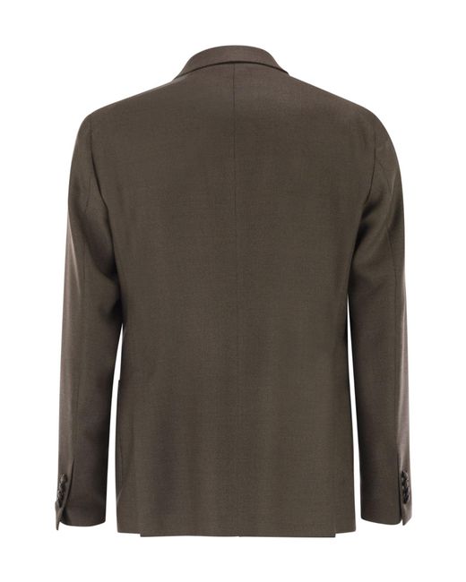 Tagliatore Green Warner Double-Breasted Jacket for men