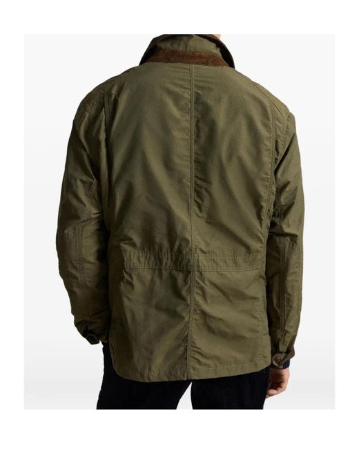 Polo Ralph Lauren Green The Clarkfield Utility Jacket for men