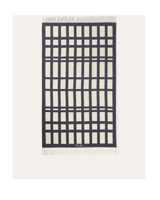 Loro Piana Blue Logo Beach Towel