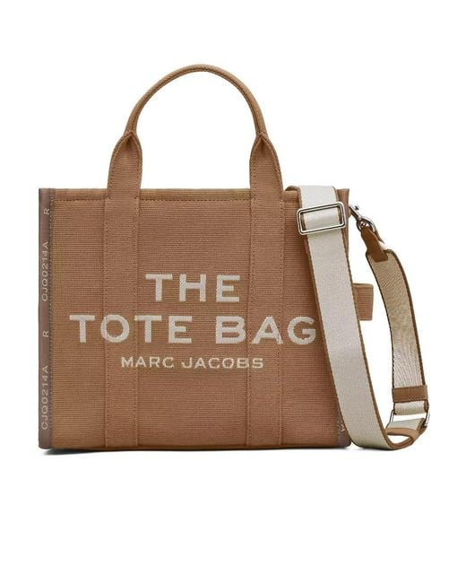 Marc Jacobs Brown The Jacquard Medium Tote Bag