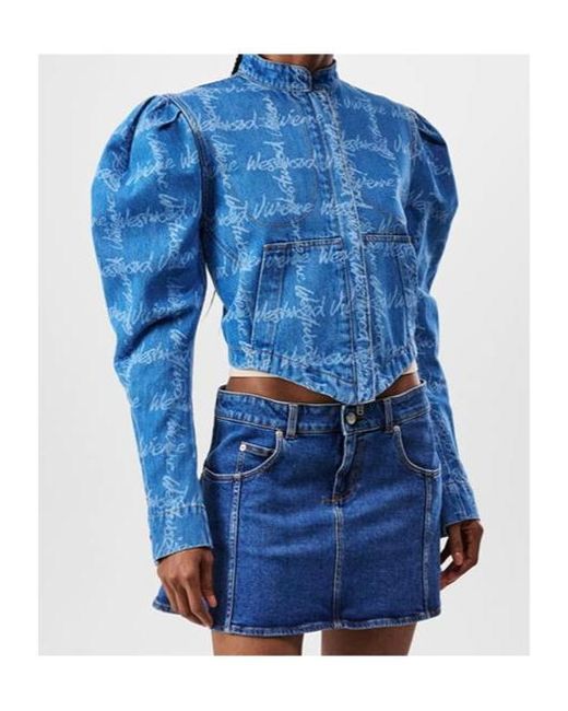 Vivienne Westwood Blue Filli Jacket