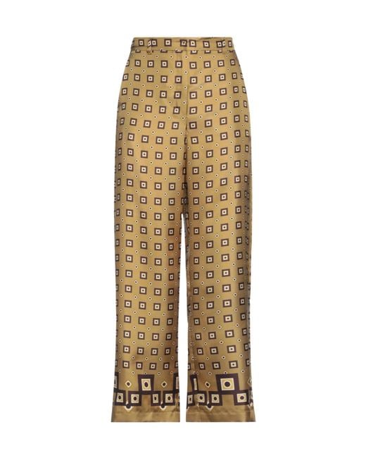 Max Mara Natural Versatile Geometric Pattern Sleep Pants