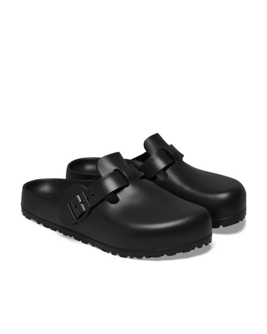 Birkenstock Black Boston Essential Sandals for men