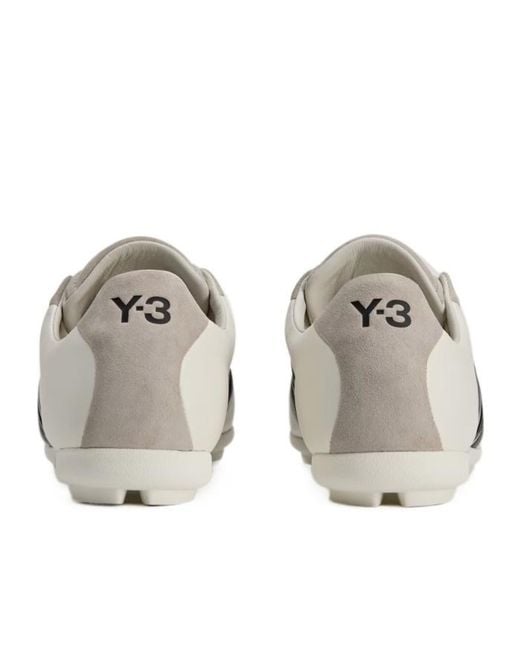 Y-3 White Field Sneakers for men