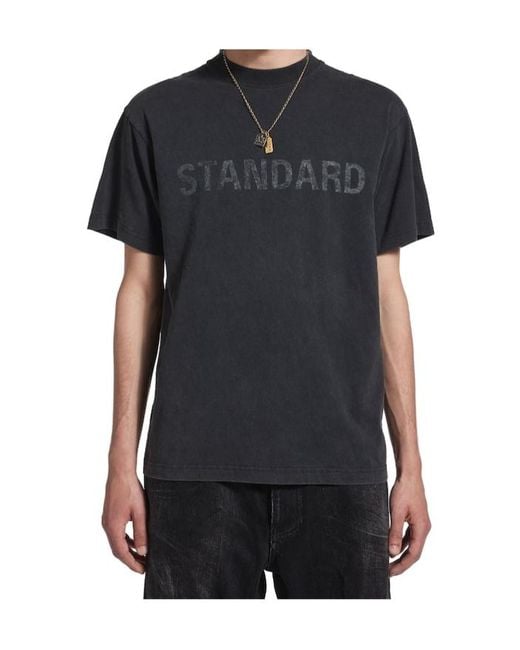 Balenciaga Black Standard T-Shirt for men