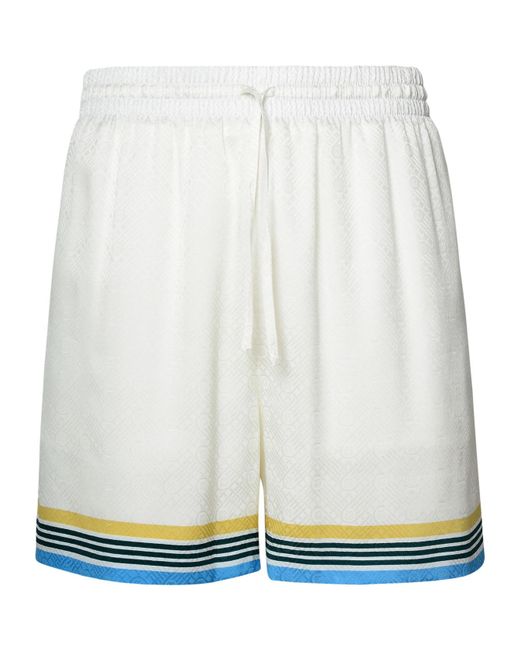 Casablanca White Shorts for men