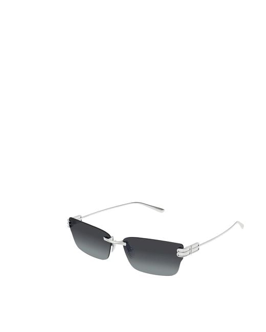 Balenciaga White Eyewear Cat-Eye Frame Sunglasses for men