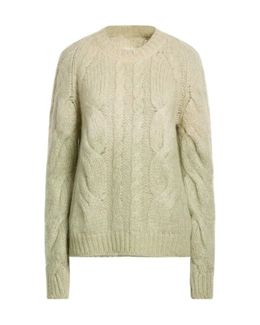 Maison Margiela Green Long Sleeves Jumper