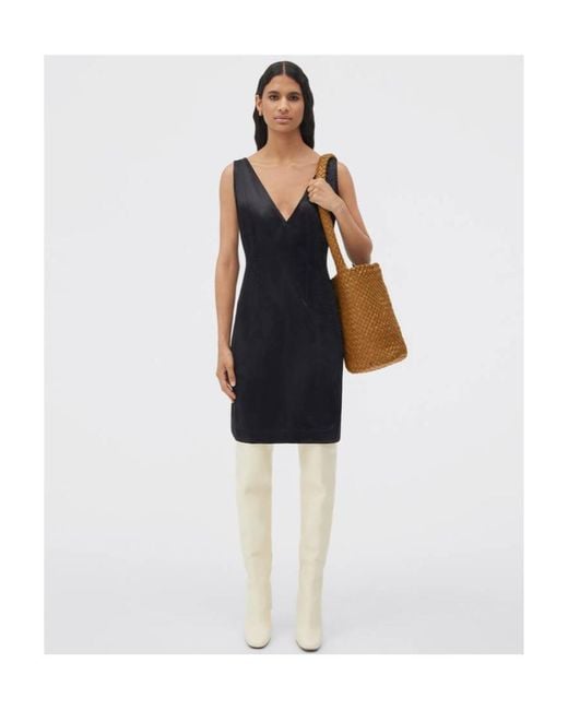 Bottega Veneta Brown Logo Knitted Bucket Shoulder Bag