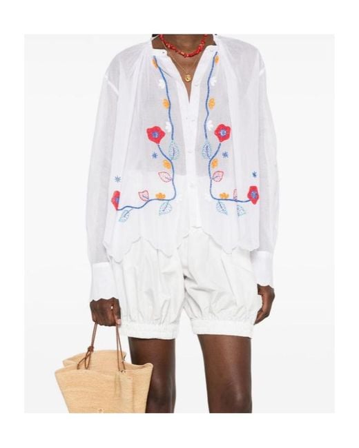 Forte_forte White Long Sleeve Shirt