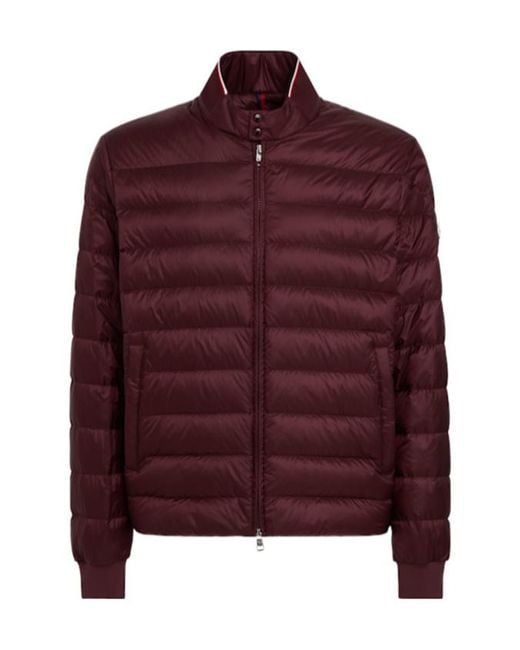 Moncler Purple Rigel Nylon Down Jacket for men