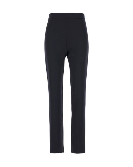Max Mara Blue Studio Bozen Straight Leg Pants
