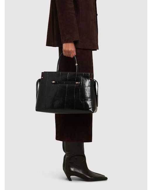 Tory Burch Black Mercer Tote Bag