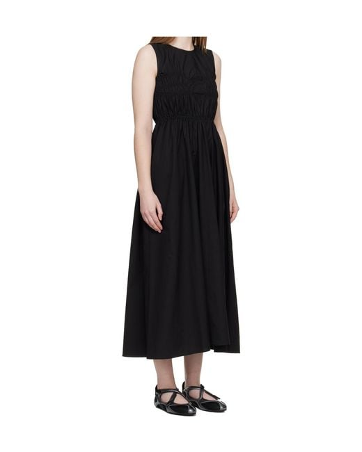 CECILIE BAHNSEN Black Cbchristy Sleeveless Midi Dress