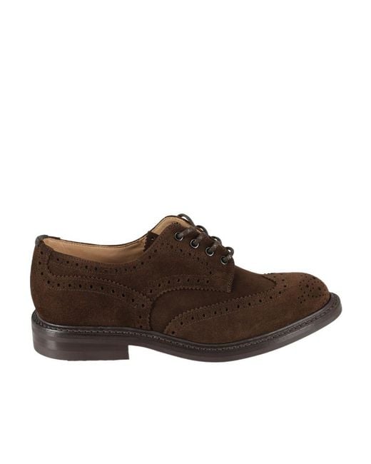 Tricker's Brown Tricker's Bourton Lace-Up Shoes for men