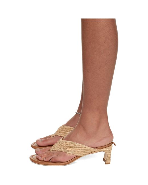 By Far Brown Dasha High-Heeled Sandals