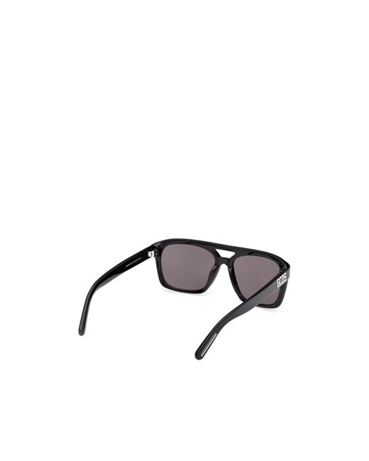 Gcds Multicolor Logo Temple Sunglasses for men