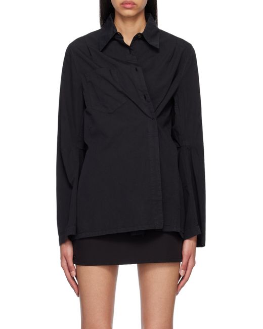 Our Legacy Black Relaxed Fit Shirt Top