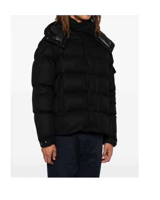 Moncler Black Maya 70 Hooded Jacket for men