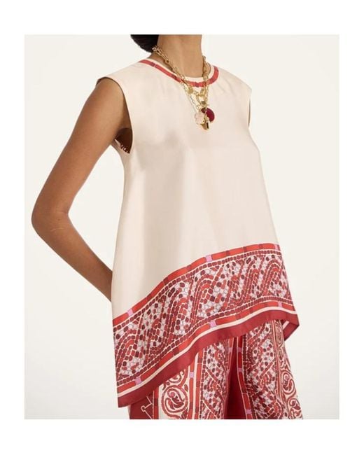 LaDoubleJ Red La Doublej San Carlo Sleeveless Top