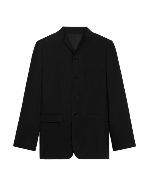 Céline Black Wing Collar Jacket for men