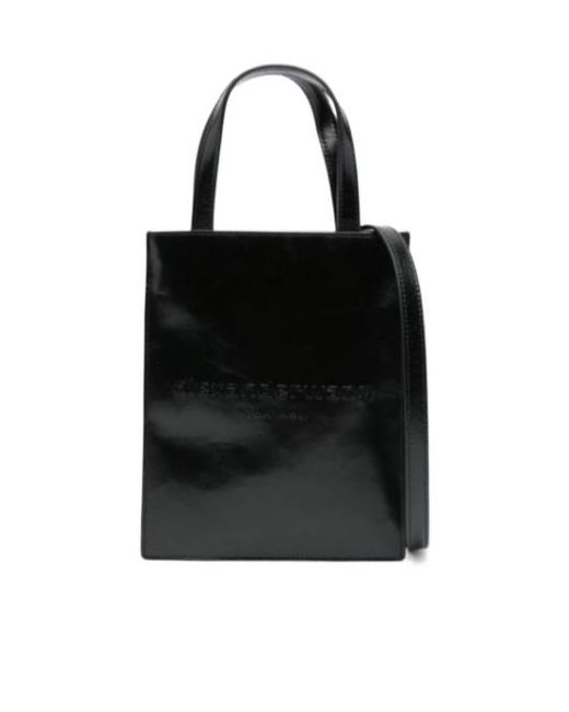 Alexander Wang Black Small Pinch Top Handle Bag