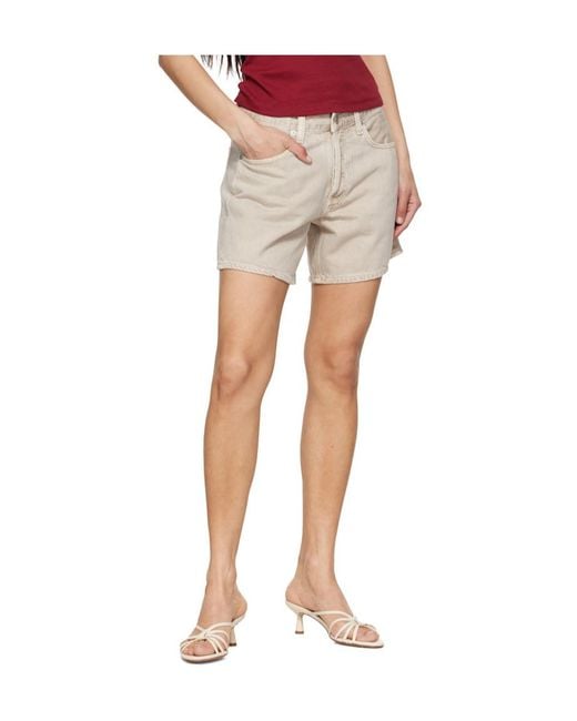 Citizens of Humanity Multicolor Belt-Loop Shorts