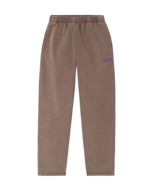 American Vintage Brown Elastic Waist Sports Pants