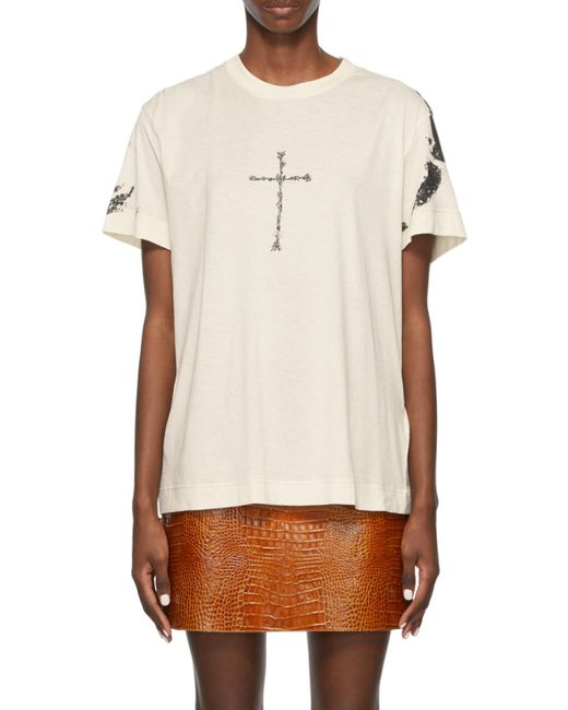 Givenchy Natural Graphic Print T-Shirt