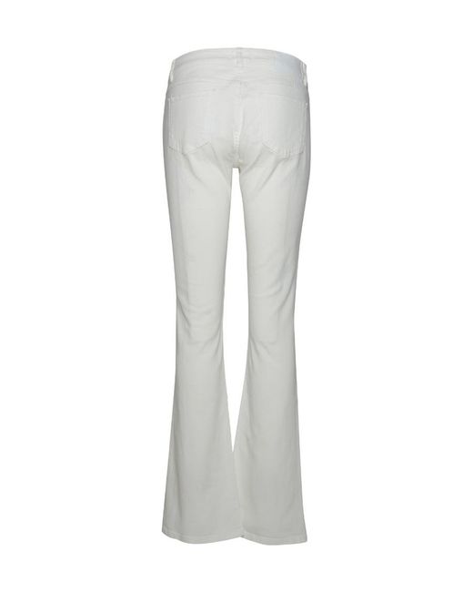 P.A.R.O.S.H. Gray Flared Jeans